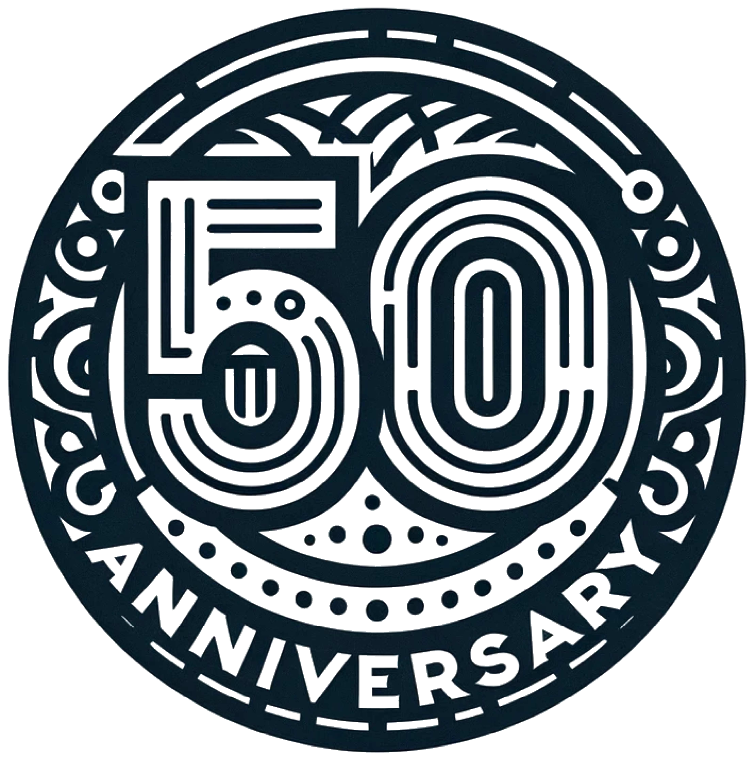 栄ビルサービス 50周年記念ロゴ